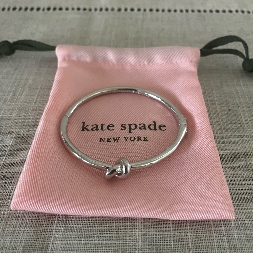 Kate Spade Silver Knot Bracelet